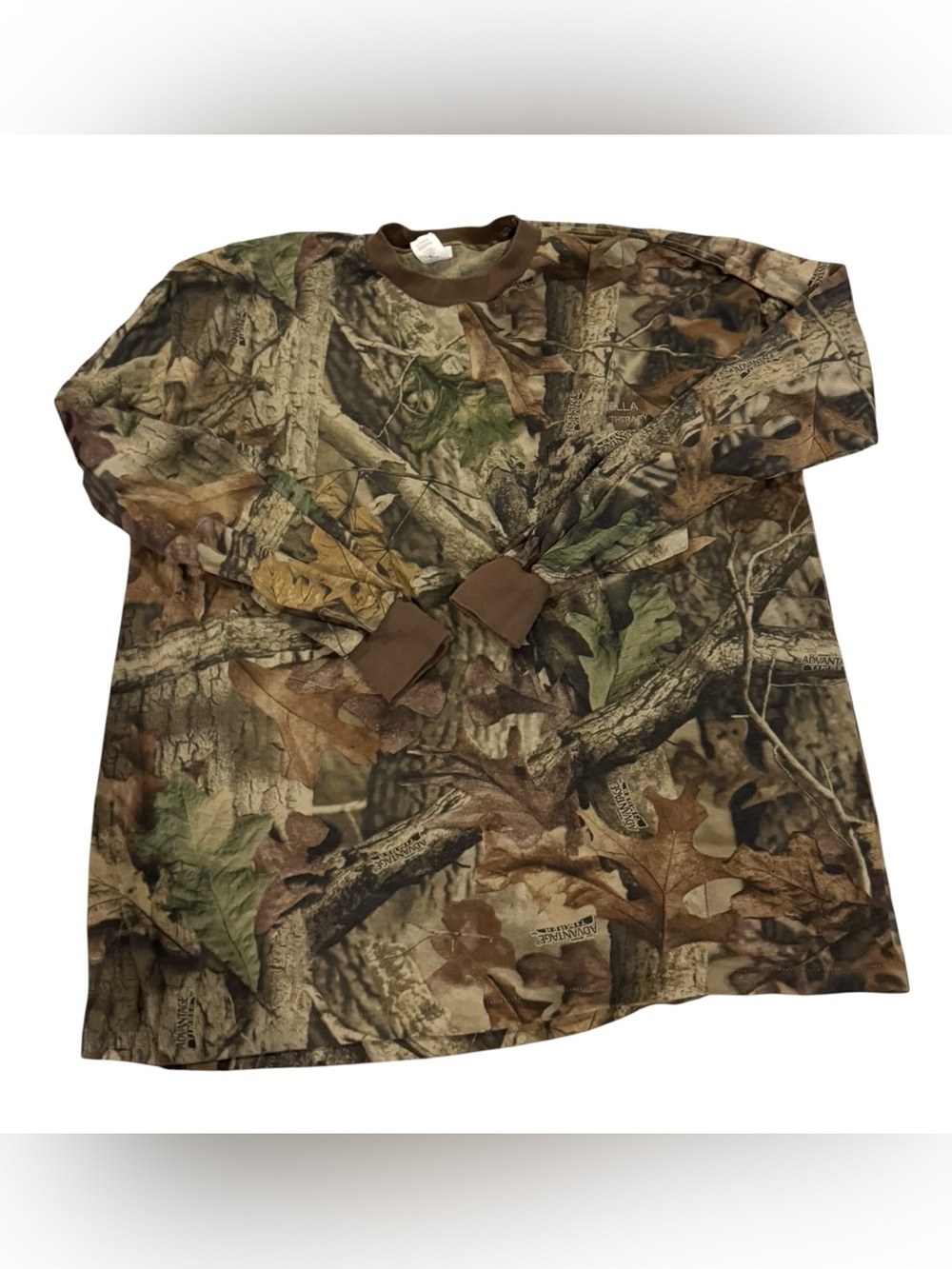 Source Unknown Men’s Camo Long Sleeve Shirt - Brown & Green